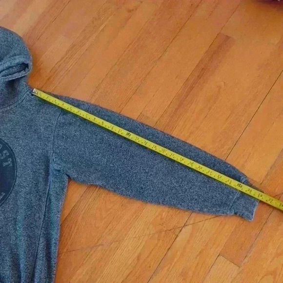 East Coast Lifestyle Women's Full Zip Hoodie Heather Grey - Picture 10 of 10